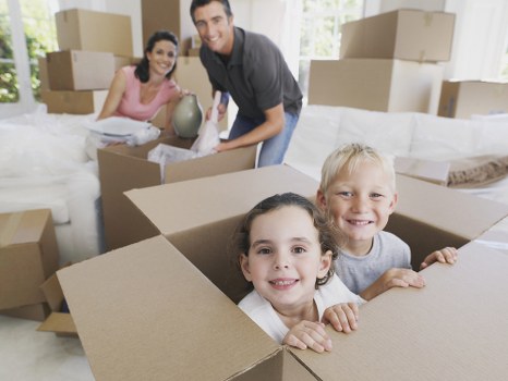 Local removal van for apartment and office moves in Barbican