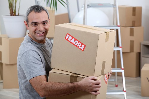 Man and van supporting office move near Barbican and the City