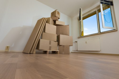 Central London property move with lift access and transport planning