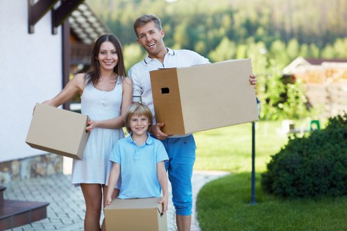 Professional removals van for Barbican and nearby areas