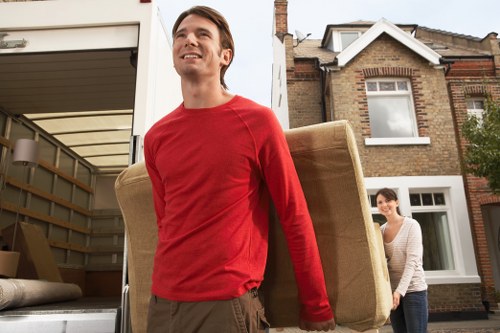 Office and residential removal service support in Barbican