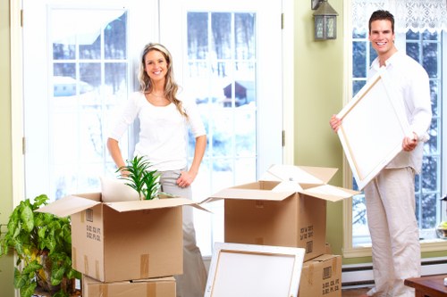 Careful handling of desks and IT equipment during office relocation